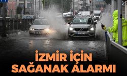 İzmir için sağanak alarmı! Meteoroloji'den 'tedbirli olun' uyarısı!