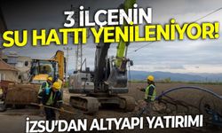 İzmir'de 3 ilçenin su hattı yenileniyor!