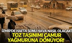İzmir'de hafta sonu hava nasıl olacak? Toz taşınımı çamur yağmuruna dönüyor! 17/18/19 Nisan hava durumu