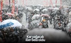 İçişleri Bakanlığı kar yağacak illeri açıkladı!