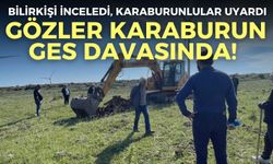 Gözler Karaburun GES davasında! Bilirkişi sahada inceleme yaptı, Karaburunlular uyardı