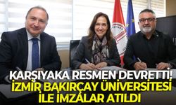 Karşıyaka Belediyesi resmen devretti! İzmir Bakırçay Üniversitesi ile imzalar atıldı