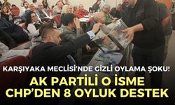 Karşıyaka Meclisi’nde gizli oylama şoku! AK Partili o isme CHP’den 8 oyluk destek