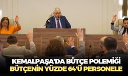 Kemalpaşa Meclisi Nisan ayı toplantısında bütçe polemiği! Bütçenin yüzde 64'ü personele gidiyor