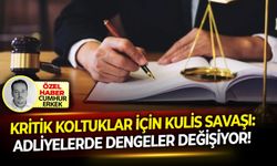 Kritik koltuklar için kulis savaşı: Adliyelerde dengeler değişiyor!