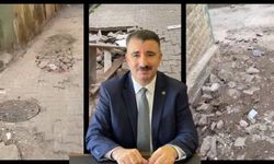 AK Partili Mehmet Sait Başdaş'dan yol isyanı! Konak'ta biz yürüyemiyoruz, engelli vatandaşlar ne yapsın?