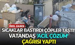 Sıcaklar bastırdı, çöpler taştı! Vatandaş ‘Acil çözüm’ çağrısı yaptı