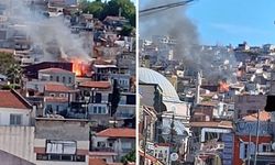 İkiçeşmelik’te korkutan yangın! Alevler bir anda yükseldi