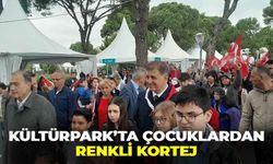 23 Nisan neşesi sokaklara taştı: Kültürpark’ta çocuklardan renkli kortej!