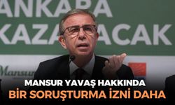 SON DAKİKA Mansur Yavaş hakkında bir soruşturma izni daha!