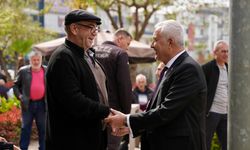 Kemalpaşa Belediye Başkanı Mehmet Türkmen emeklilerle bir arada!