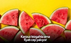 Karpuz tezgahta ama fiyatı cep yakıyor: Dilim satış dikkat çekti!