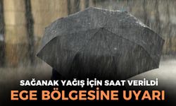 Meteoroloji'den Ege bölgesine uyarı! Sağanak yağış için saat verildi!