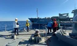 TCG Karaburun ve Alman gemisi aynı görevde!