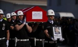 Bornova'daki kazada şehit düşmüştü! Polis memuru Serkan Hızlı için tören düzenlendi