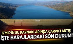 İzmir’in su kaynaklarında çarpıcı artış: İşte barajlardaki son durum!
