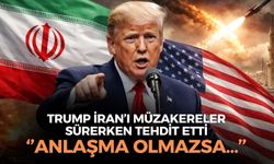 SON DAKİKA Müzakereler sürerken Trump'tan İran'a tehdit: ''Anlaşma olmazsa...''