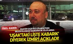 Duayen gazeteci Çölmekçi'den belediyelerdeki bankamatik olaylarına: 'Uşak'taki liste kabarık' diyerek İzmir'i açıkladı!
