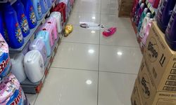 Van'da meydana gelen 5,2 büyüklüğündeki deprem anı kamerada!