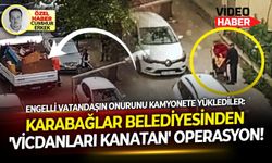 Engelli vatandaşın onurunu kamyonete yüklediler: Karabağlar belediyesinden 'Vicdanları Kanatan' operasyon!