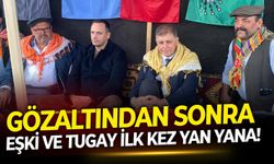 Gözaltından sonra Eşki ve Tugay ilk kez yan yana!
