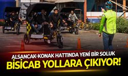 Alsancak-Konak hattında yeni bir soluk: Bisicab yollara çıkıyor!