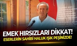 Yazar Haluk Işık'tan eserlerini çalanlara uyarı: Yalnızca bana değil, kimseye bu ahlaksızlığı yapmayınız!