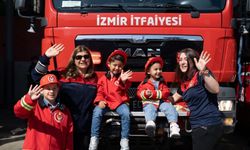 Çocuklarının "Süper kahramanları"! İzmir İtfaiyesi'nin anneleri konuştu