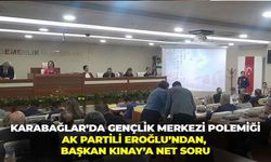 AK Partili Eroğlu’ndan, Başkan Kınay’a net soru: “Biten tesis açılmıyor, gençlik merkezi ne zaman açılaca?"
