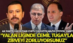 AK Partili Kaya'dan CHP'li Yavuzyılmaz'a otoyol yanıtı: "Yalan liginde Cemil Tugay'la zirveyi zorluyorsunuz"