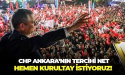 CHP Ankara il yönetimi tercihini yaptı! Özgür Özel'in ''Hemen kurultay'' çağrısına Ankara'dan tam destek