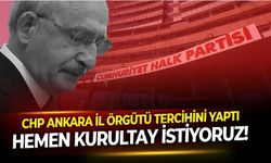 CHP Ankara il yönetimi tercihini yaptı! Özgür Özel'in ''Hemen kurultay'' çağrısına Ankara'dan tam destek