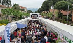 Bayındır çiçek festivaline ziyaretçi akını!