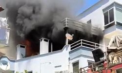 Bir bayram kazası daha! Balkonda mangal yaparken tüp patladı: Daire alev alev yandı