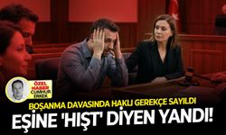 Boşanma davasında haklı gerekçe sayıldı: Eşine 'Hişt' diyen yandı!
