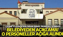 Çeşme’yi ayağa kaldıran ihmal skandalı sonrası belediyeden açıklama! O personeller açığa alındı