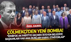 Çölmekçi'den yeni bomba: “İzmir’de AK Parti'ye geçmek isteyen belediye başkanları var ama bunları kabul etmiyorlar...”