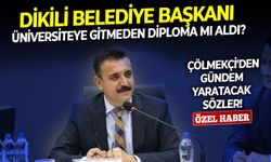 Dikili belediye başkanı üniversiteye gitmeden diploma mı aldı? Çölmekçi'den gündem yaratacak sözler!