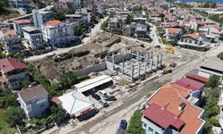 Dikili İtfaiye binasında büyük ilerleme! Yüzde 30'u tamamlandı