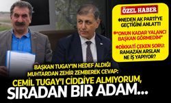Başkan Tugay’ın hedef aldığı muhtardan zehir zemberek cevap: Cemil Tugay’ı ciddiye almıyorum, sıradan bir adam…