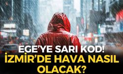Ege'ye sarı kodlu yağış uyarısı! İzmir'de bayramın ikinci günü hava nasıl olacak?