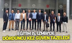 Eğitim İş, İzmir’de zirveyi bırakmadı: “Dördüncü kez yetkiliyiz!”