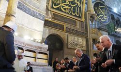 Erdoğan Ayasofya’da cuma namazı kıldı