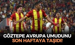 SON DAKİKA Göztepe Avrupa umudunu son haftaya taşıdı!