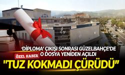 ‘Diploma’ çıkışı sonrası Güzelbahçe’de o dosya yeniden açıldı: "Tuz kokmadı, çürüdü”