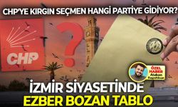 İzmir siyasetinde ezber bozan tablo: CHP’ye kırgın seçmen hangi partiye gidiyor?