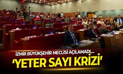 İzmir Büyükşehir Meclisi'nde 'yeter sayı' krizi! Meclis toplantısı ertelendi