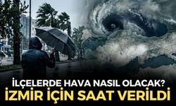 Türkiye yağışa teslim oldu! İzmir için Meteoroloji'den uyarı! Saat verildi!