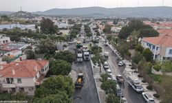 İzmir'de turistik bölgelerde yollar yenileniyor!