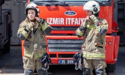 İzmir'de çocukluk hayallerini gerçekleştirdiler! Alevler arasında zorlu mücadele